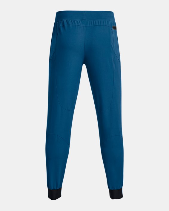 Men's UA Unstoppable Textured Joggers in Blue image number 7